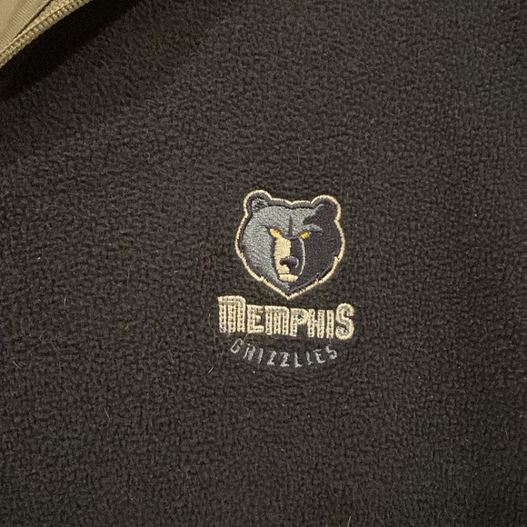 Memphis Grizzlies 1/4” Zip Fleece - Picture 3 of 4